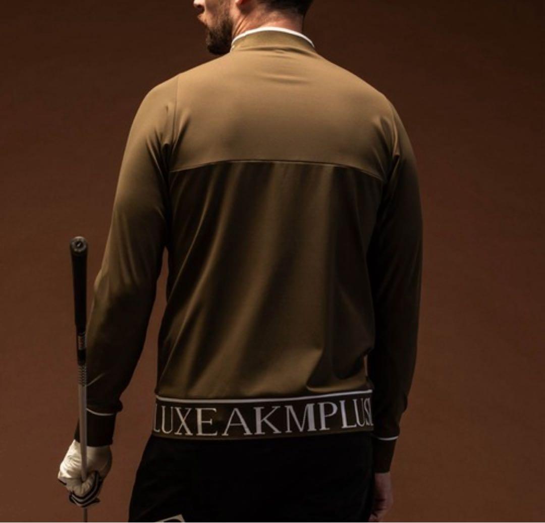 新品【LUXEAKMPLUS】リュクスエイケイエムプラスゴルフ 軽量　長袖シャツ