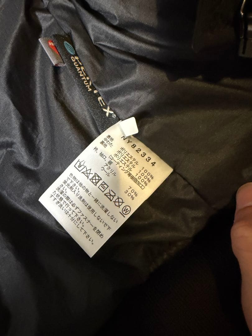 The North Face ブラック MA-1ジャケット