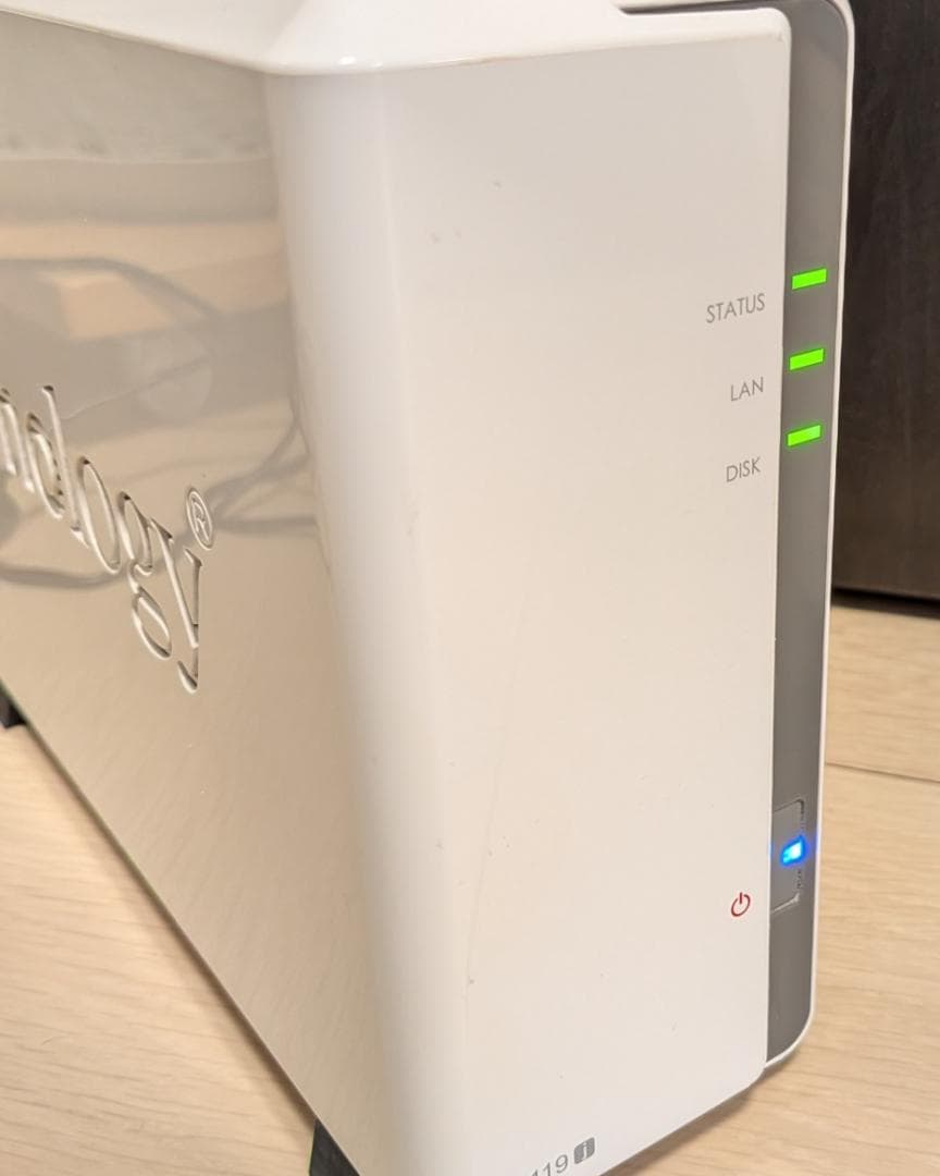 外付けハードディスク・ドライブ Synology DiskStation DS119j