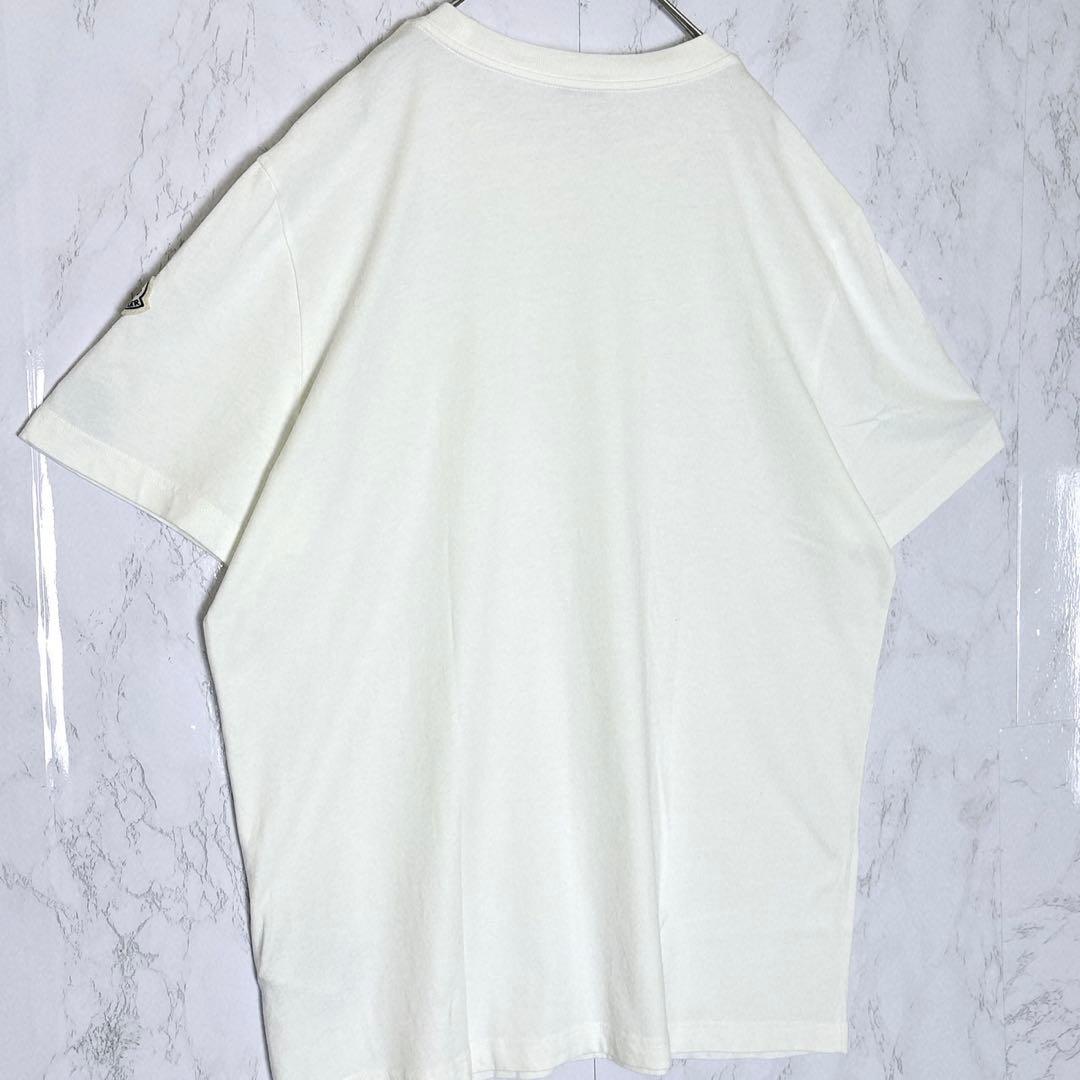 【希少サイズ/XXL】モンクレール　2023近年モデル　Mパイルロゴ　tシャツ