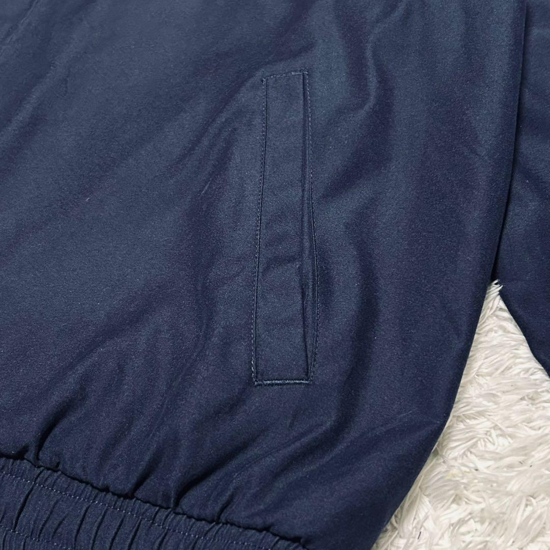 希少 90s ポロ ラルフローレン スウィングトップ ポニー刺繍 チェック 紺