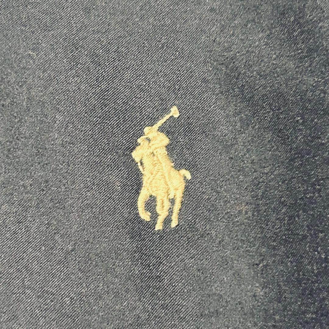 希少 90s ポロ ラルフローレン スウィングトップ ポニー刺繍 チェック 紺