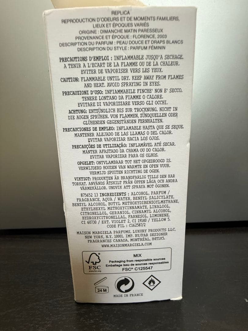 香水(ユニセックス) Maison Margiela Replica 100ml