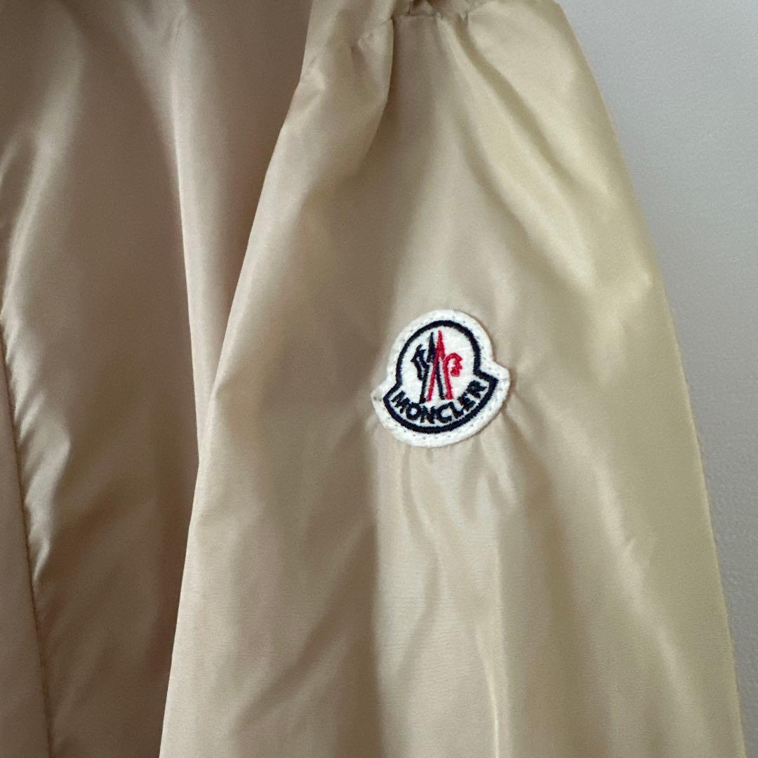 Moncler モンクレール　コート ベージュ取り外しフード付きサイズ1