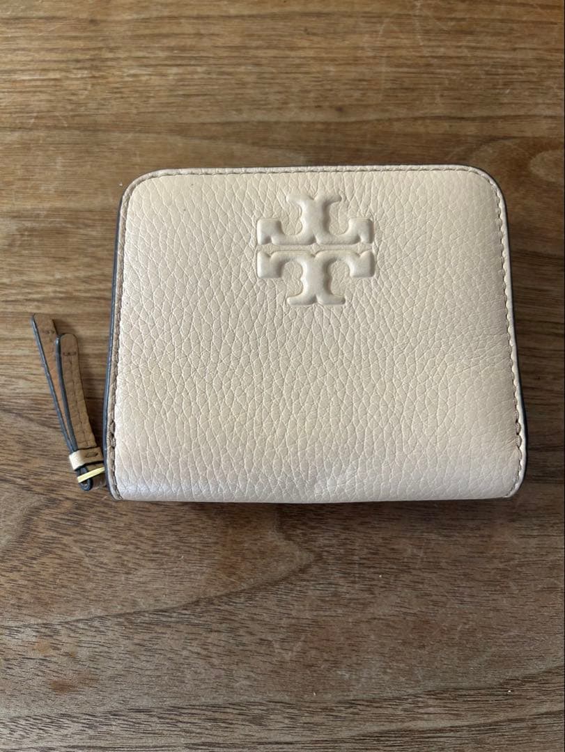 Tory Burch アイボリー 二つ折り財布