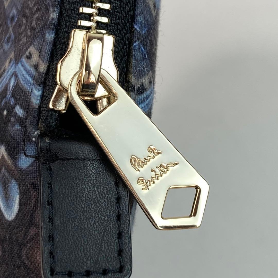 【極美品】ポールスミス パソコンケース ラップトップ タブレット 青 万華鏡