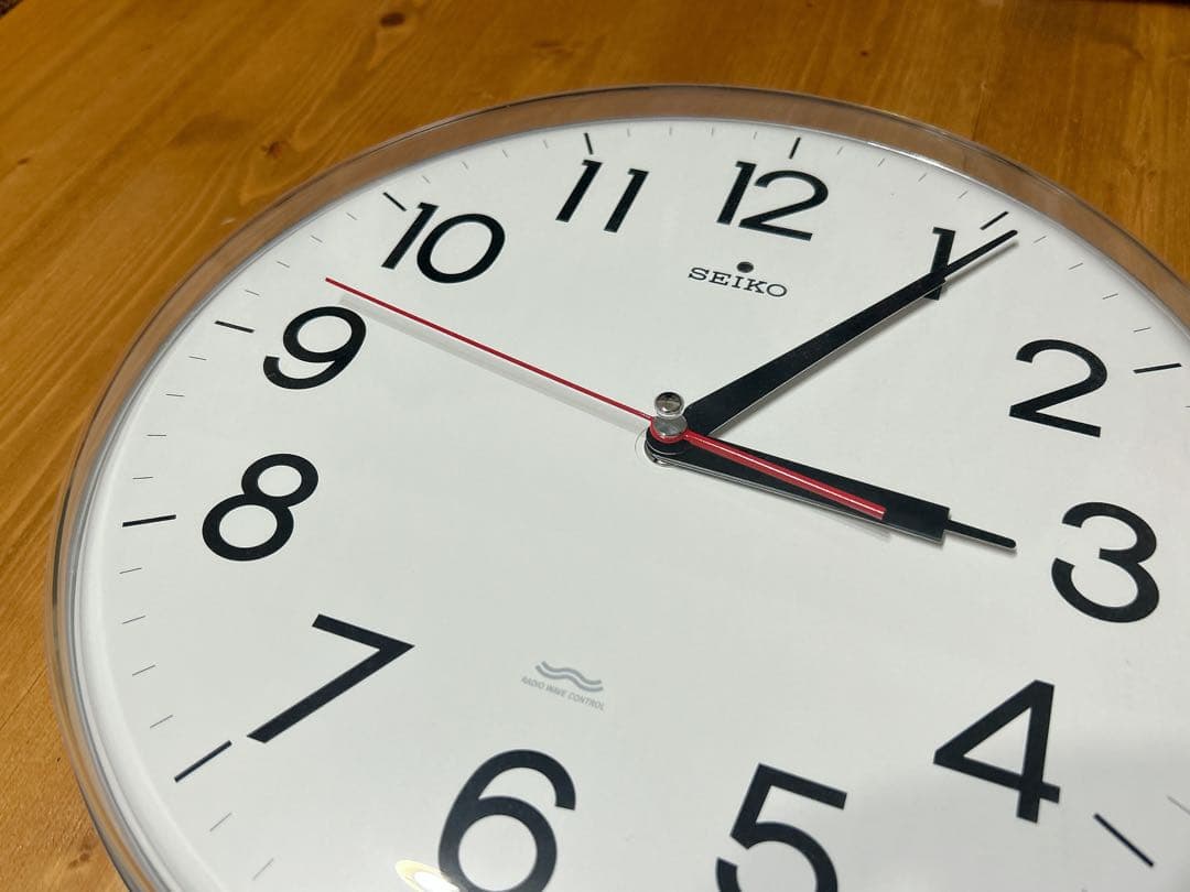 SEIKO 掛け時計 電波時計 KX301H 箱なし