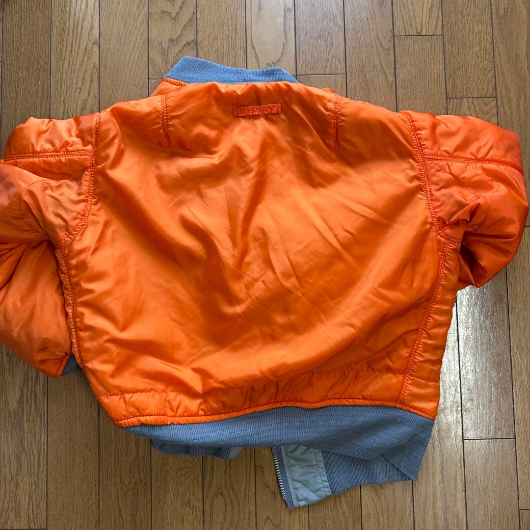 90s USA製 ALPHA アルファ MA-1 フライトジャケット