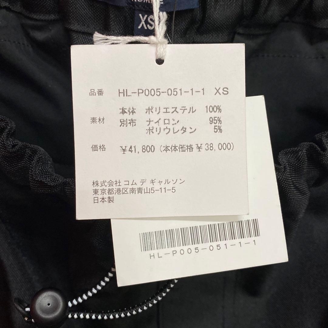 COMME des GARCONS HOMME ナイロン パンツ ブラック