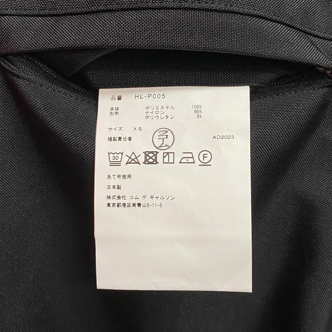 COMME des GARCONS HOMME ナイロン パンツ ブラック