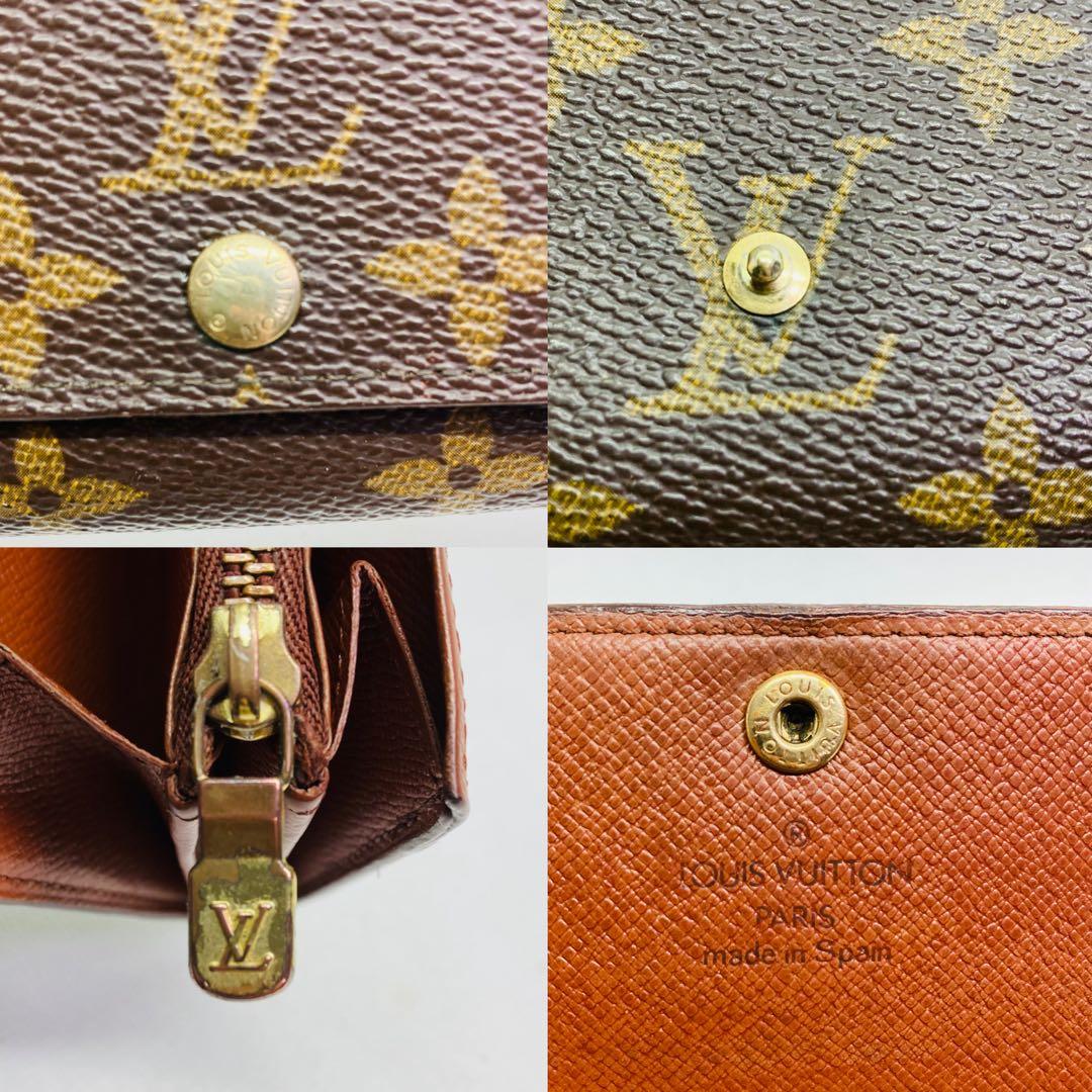 LOUISVUITTON ポルトモネジップ ルイヴィトン 二つ折り財布 907
