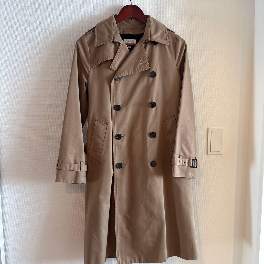 【美品】HYKE トレンチコート　サイズ2