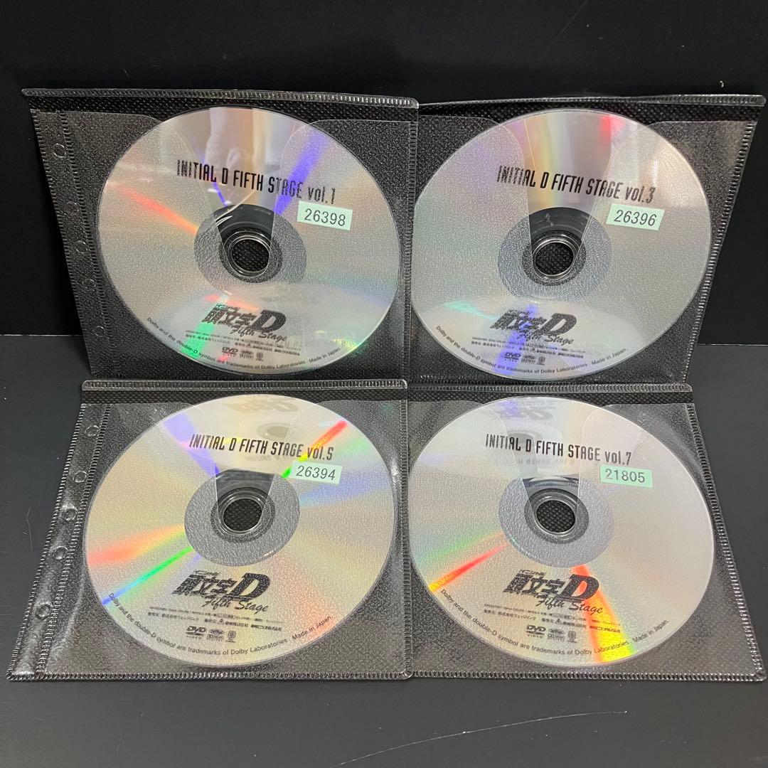 頭文字(イニシャル)D fifth Stage レンタルDVD 全巻完結セット