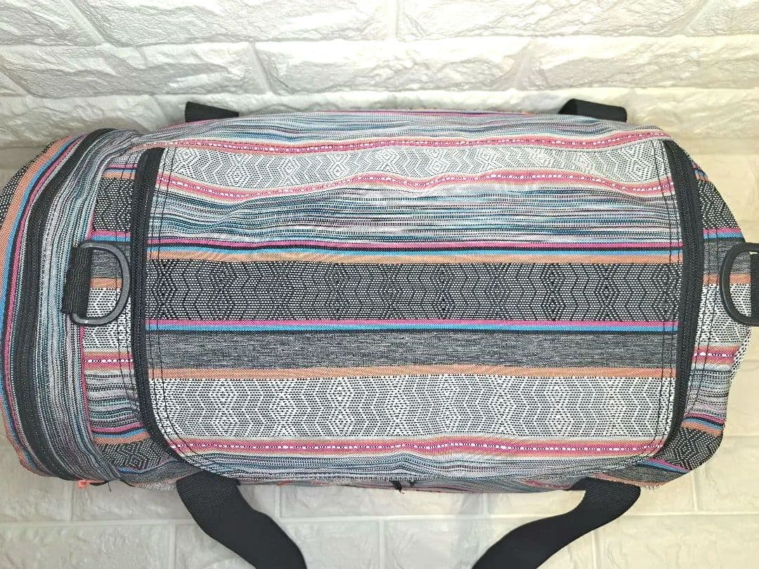 ✨新品未使用✨Dakine ボストンバッグ マルチカラー ストライプ
