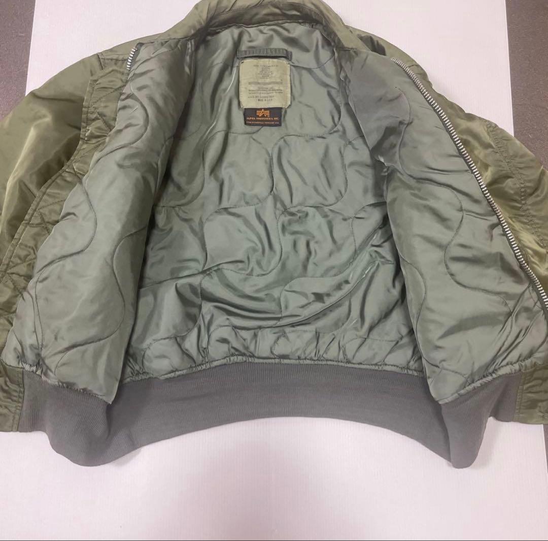 90s ALPHA USA製 CWU-45P アルファ MA−1 サイズM