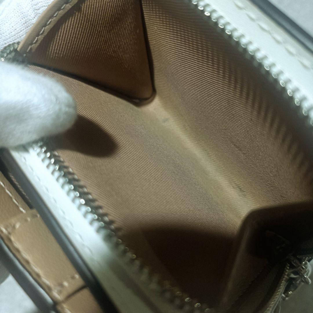 大人気 COACH コーチ 二つ折り財布 コンパクトウォレット パスケース付き☘
