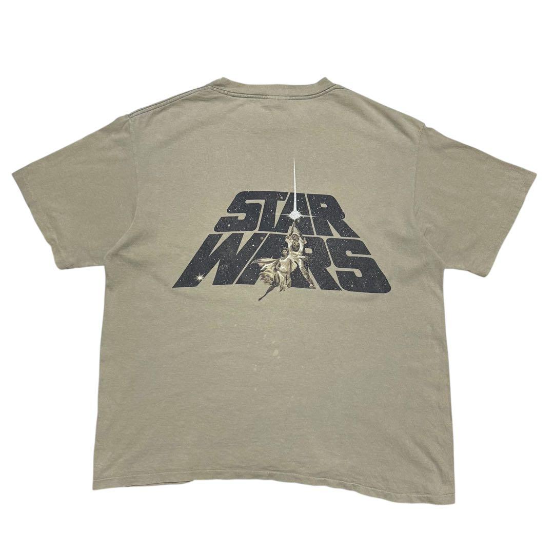 ヒ*ロ様 希少 XL 90's STAR WARS REBEL WEAR Tシャ