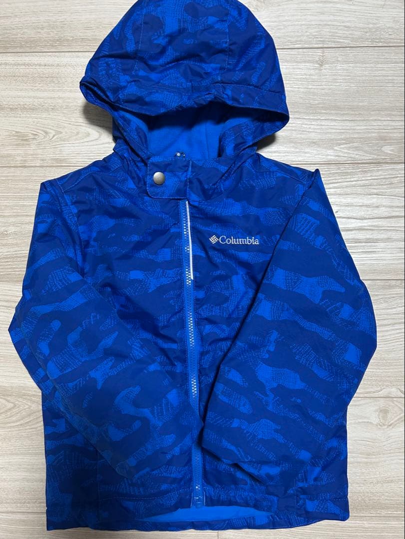 【美品】Columbia スキーウェアセット 110サイズ 青