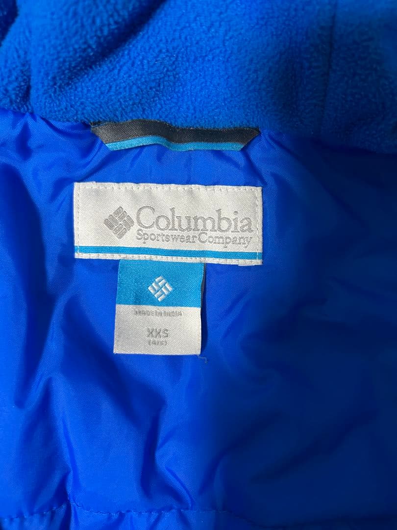 【美品】Columbia スキーウェアセット 110サイズ 青