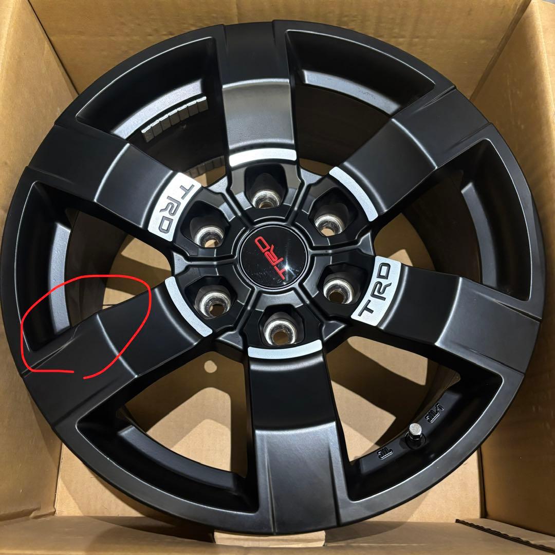 なかやまん　TRD ASIA 17インチ アルミホイール　1本 ①