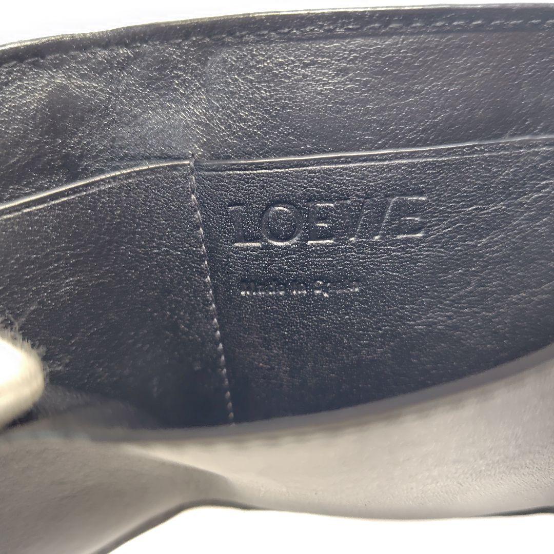 【極美品✨️】LOEWE ロエベ　三つ折り財布　トライフォールド ウォレット