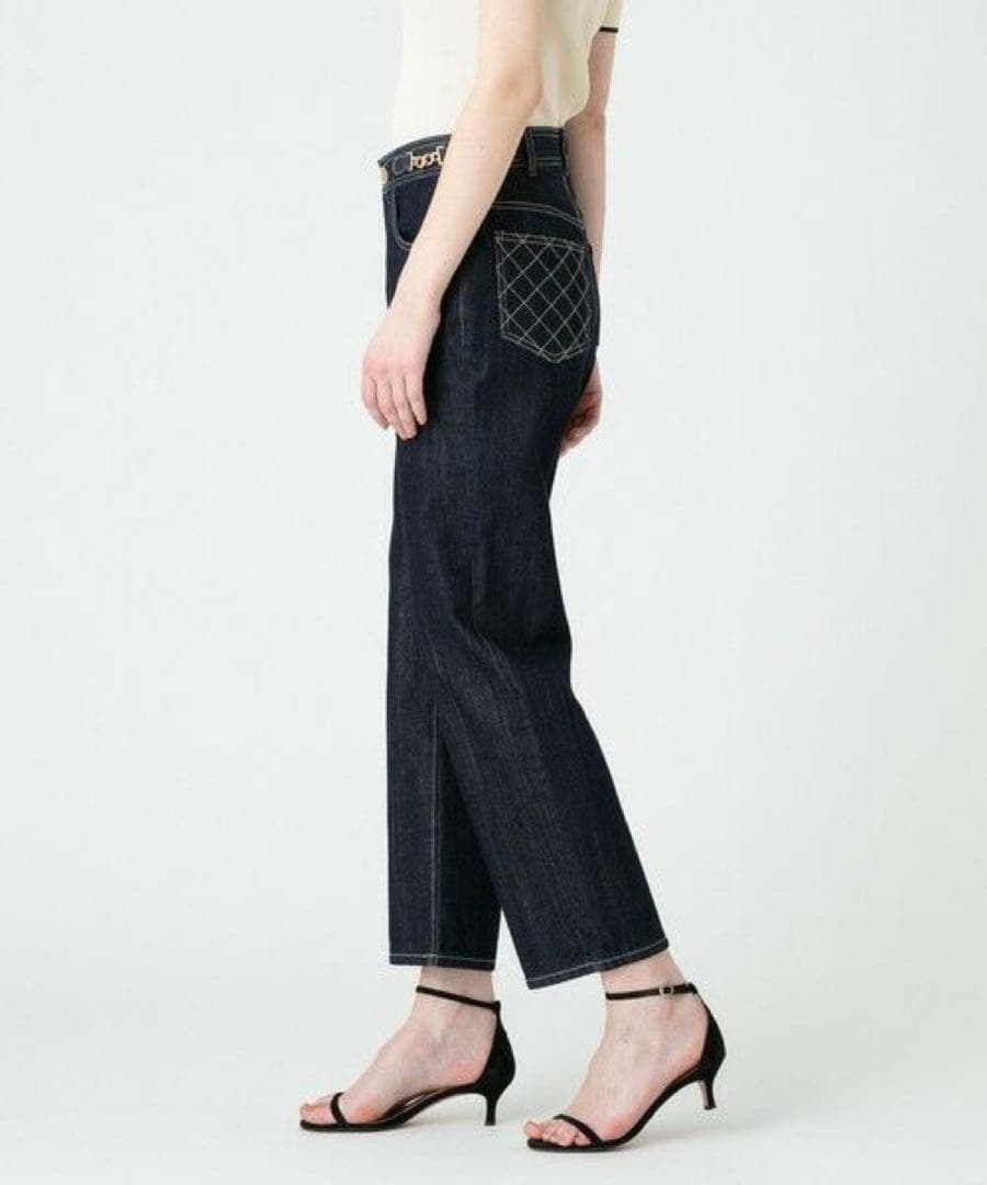 【美品】LOULOU WILLOUGHBY（ルルウィルビー）デニムパンツ