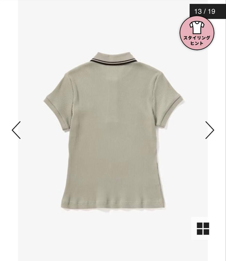 トップス FRED PERRY Ribbed Polo Shirt - G5138