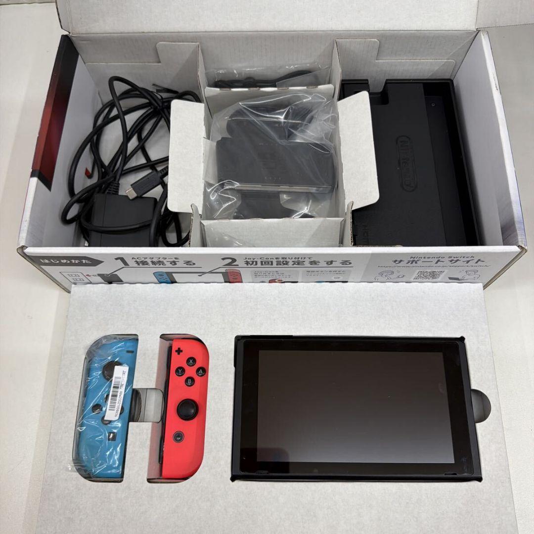 s*y様 Nintendo Switch 本体 青/赤 ジョイコン付き