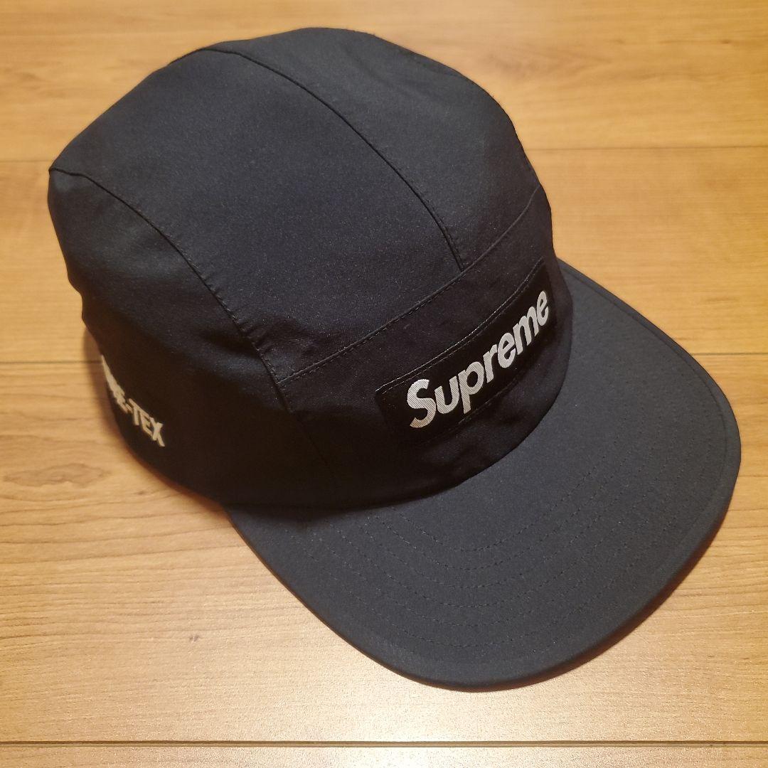 Supreme GORE-TEX Camp Cap 黒 ドローコード