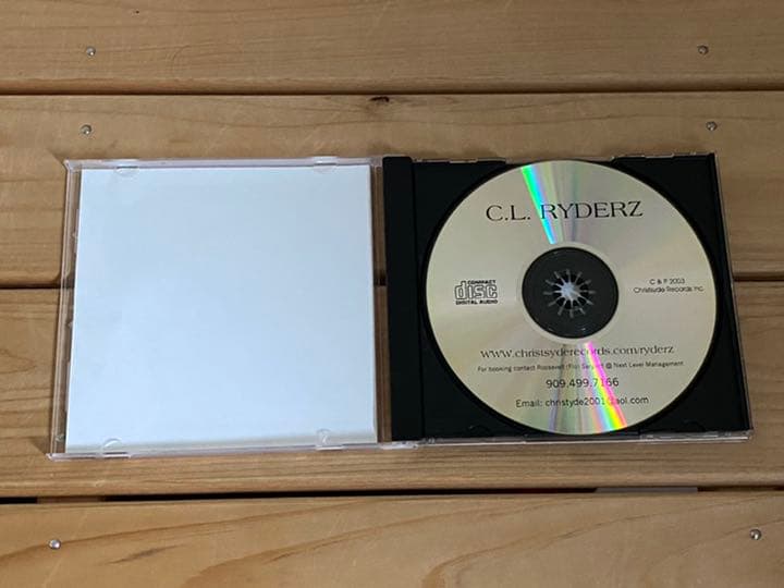 激レア クリスチャンラップ C.L. RYDERZ