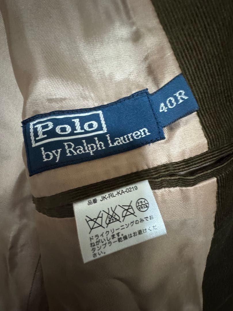 Ralph Lauren 90s コーデュロイ　テーラードジャケット 40R