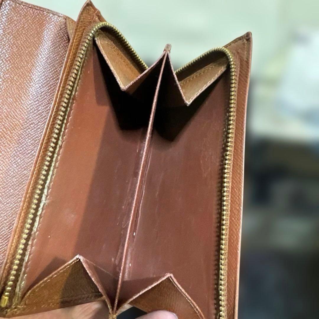 ⑧☆優良品☆ モノグラム♪Ｌ字型ファスナー財布