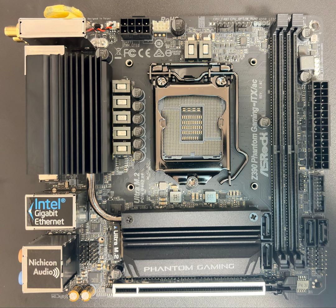 Intel i3-9100/ASRock Z390/DDR4 16GB セット