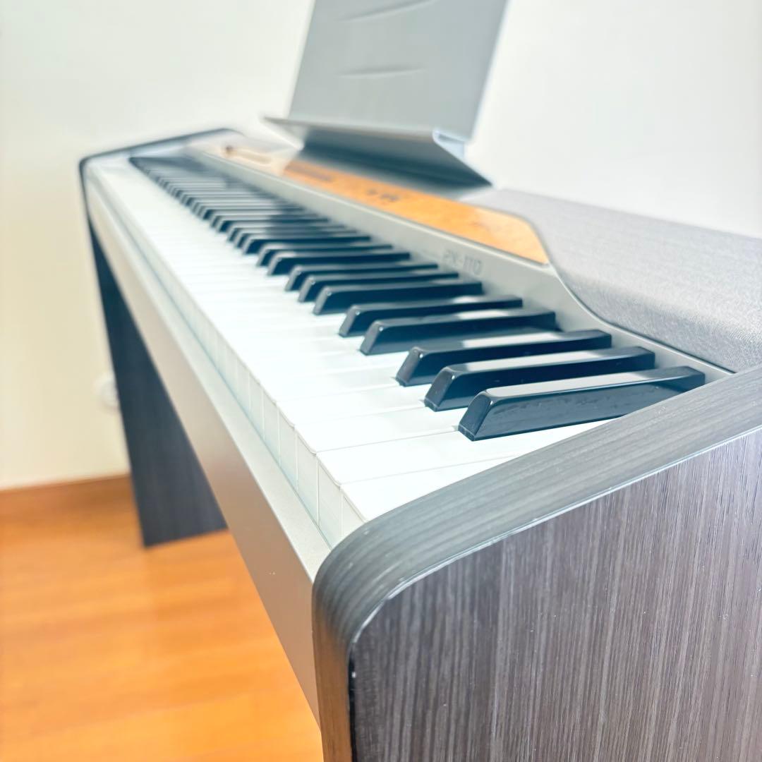 【美品•送料込み】CASIO電子ピアノ Privia PX-110 スタンド付属