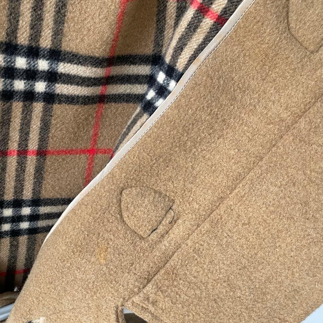美品✨Burberry's バーバリー　ダッフルコート フード ノバチェックM
