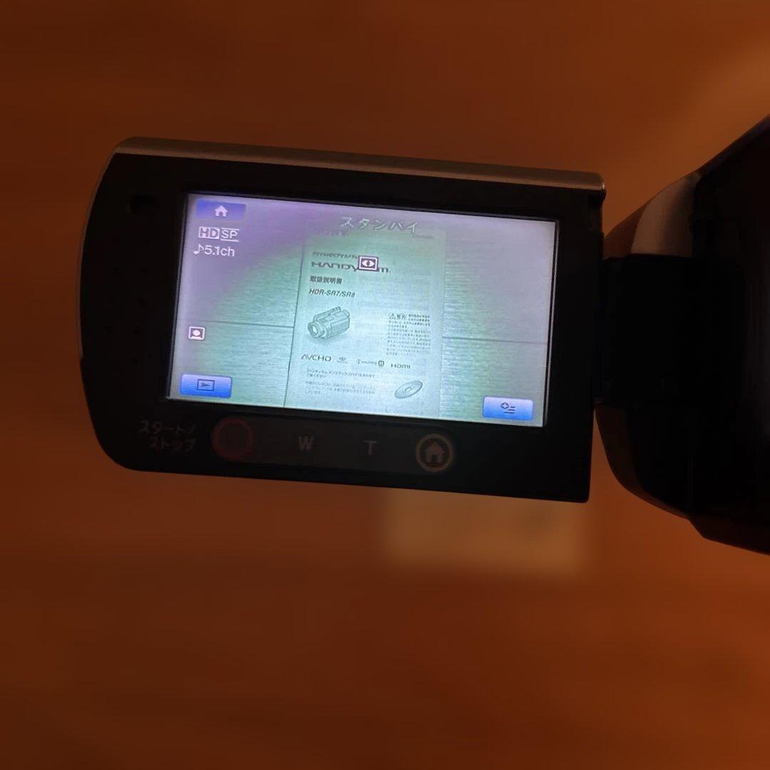 SONY HDR-SR7/SR8 ハンディカム 本体　中古　美品