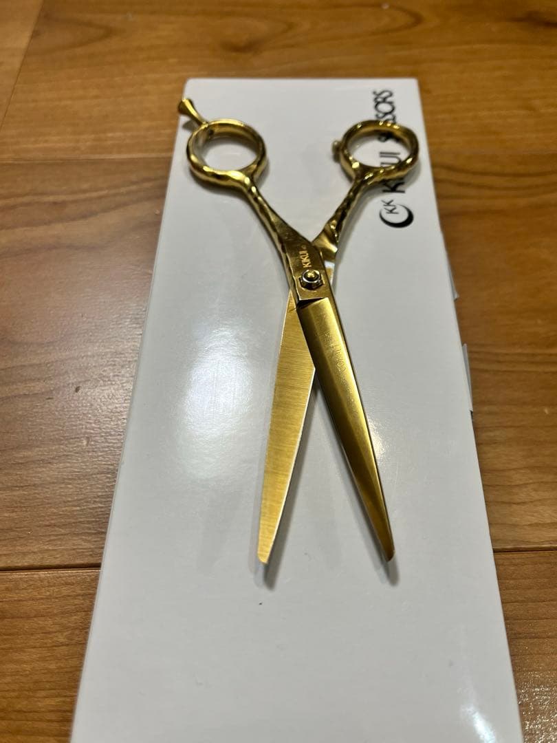 KIKUI キクイシザース 6インチ コバルト 別注チタンゴールドクリスタル加工