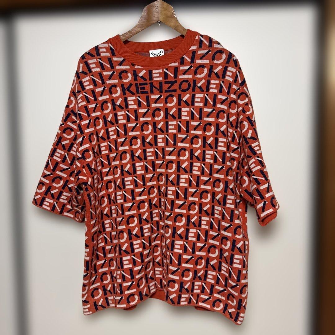 【入手困難】ケンゾー☆KENZOロゴ 半袖ニット Tシャツ 即完売 人気デザイン