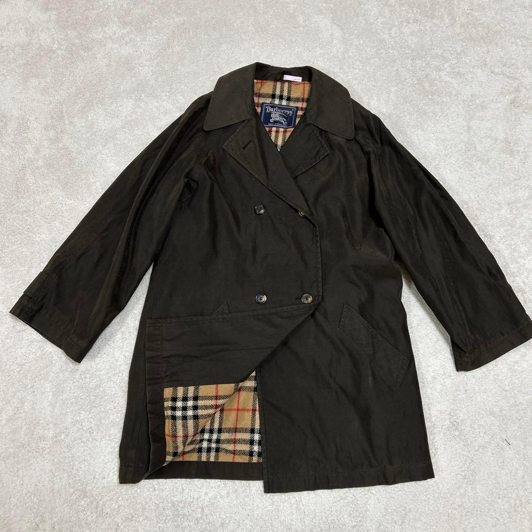 ♦︎極美品♦︎バーバリー♦︎ブラウン♦︎ダブルブレスト♦︎トレンチコート♦︎66