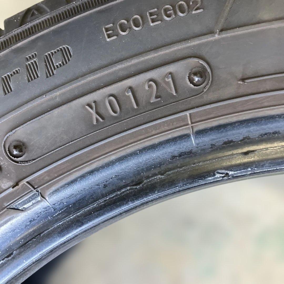 165/55R15 4本セット グッドイヤー efficientgrip