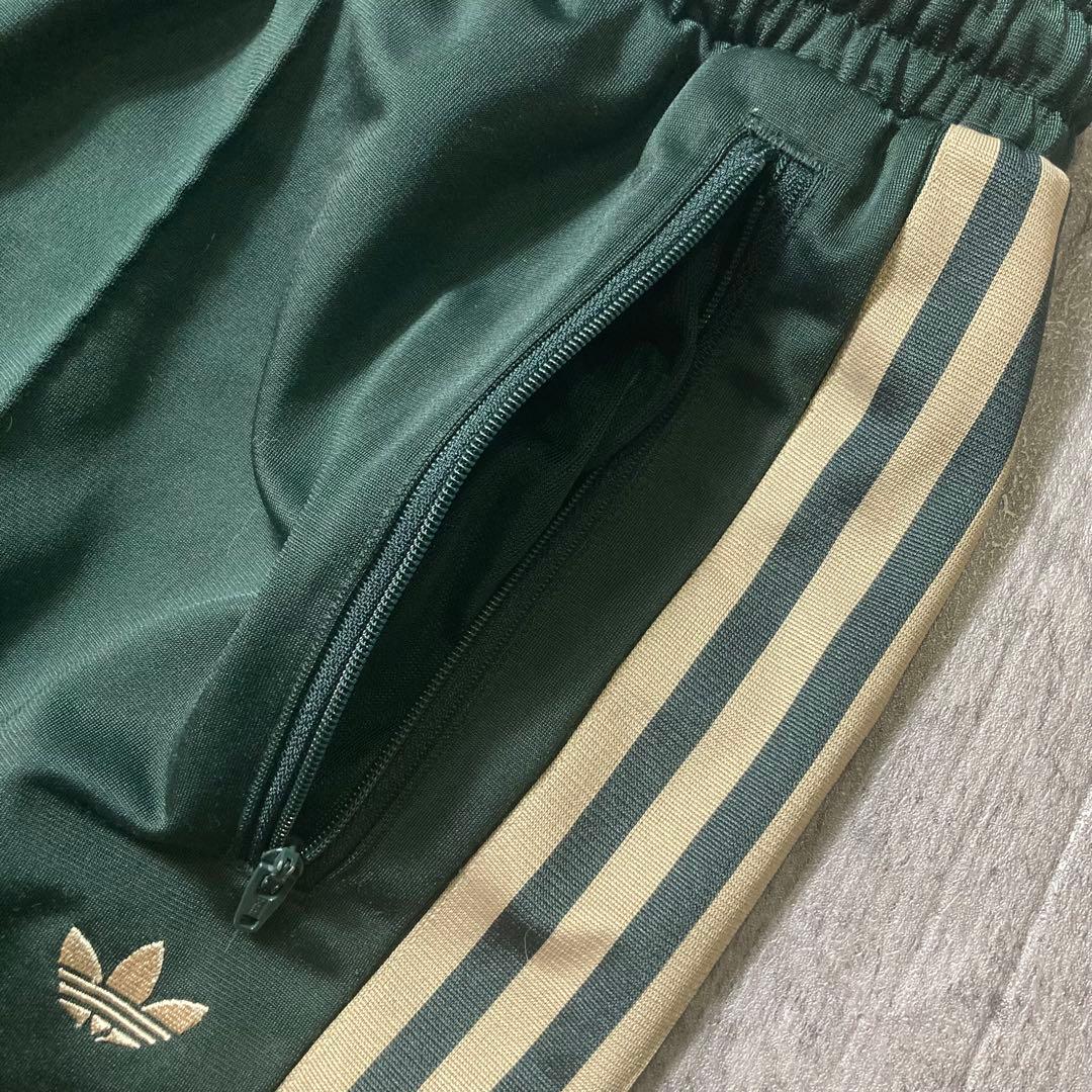 adidas トラックパンツ　ベッケンバウアー 緑　Lサイズ　常田大希