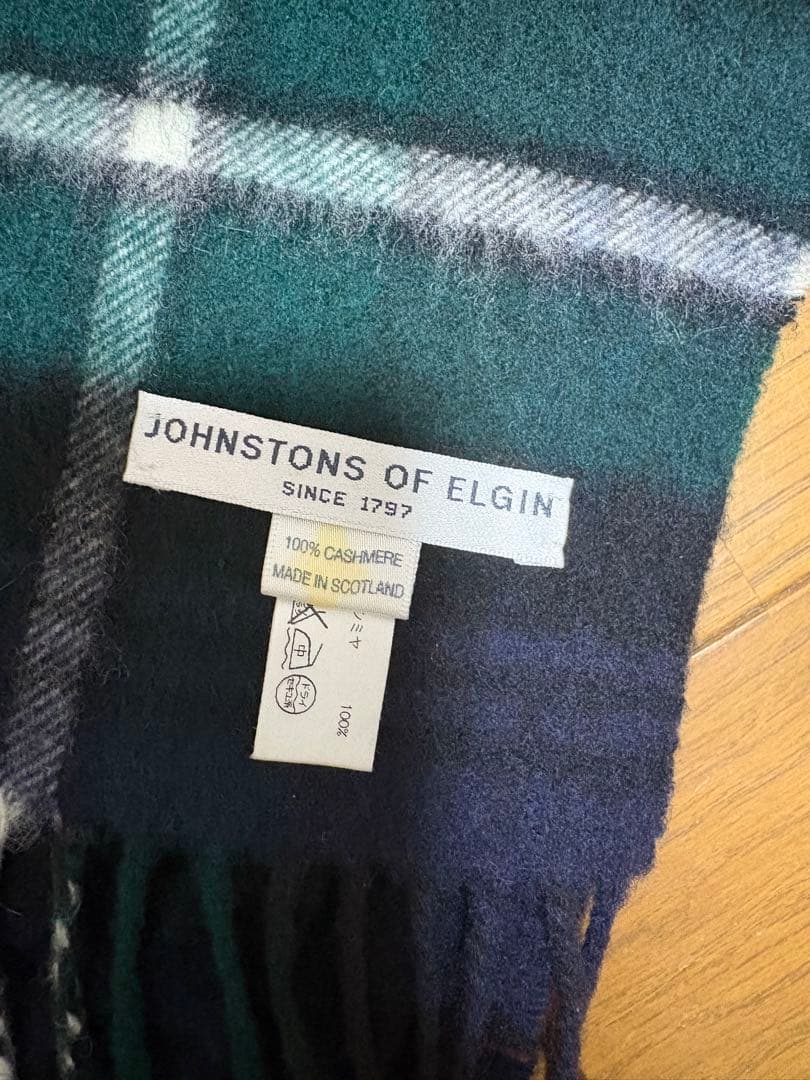 JOHNSTONS OF ELGIN カシミヤストール