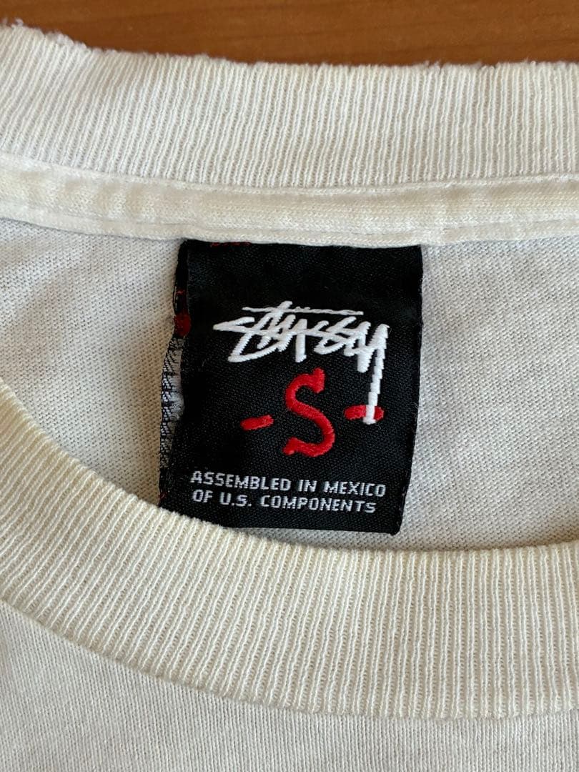 Y2K 00s 希少　STUSSY ステューシー　半袖Tシャツ　白　S