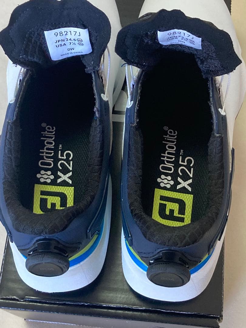 FootJoy ゴルフシューズ ホワイト レディース 24.5cm