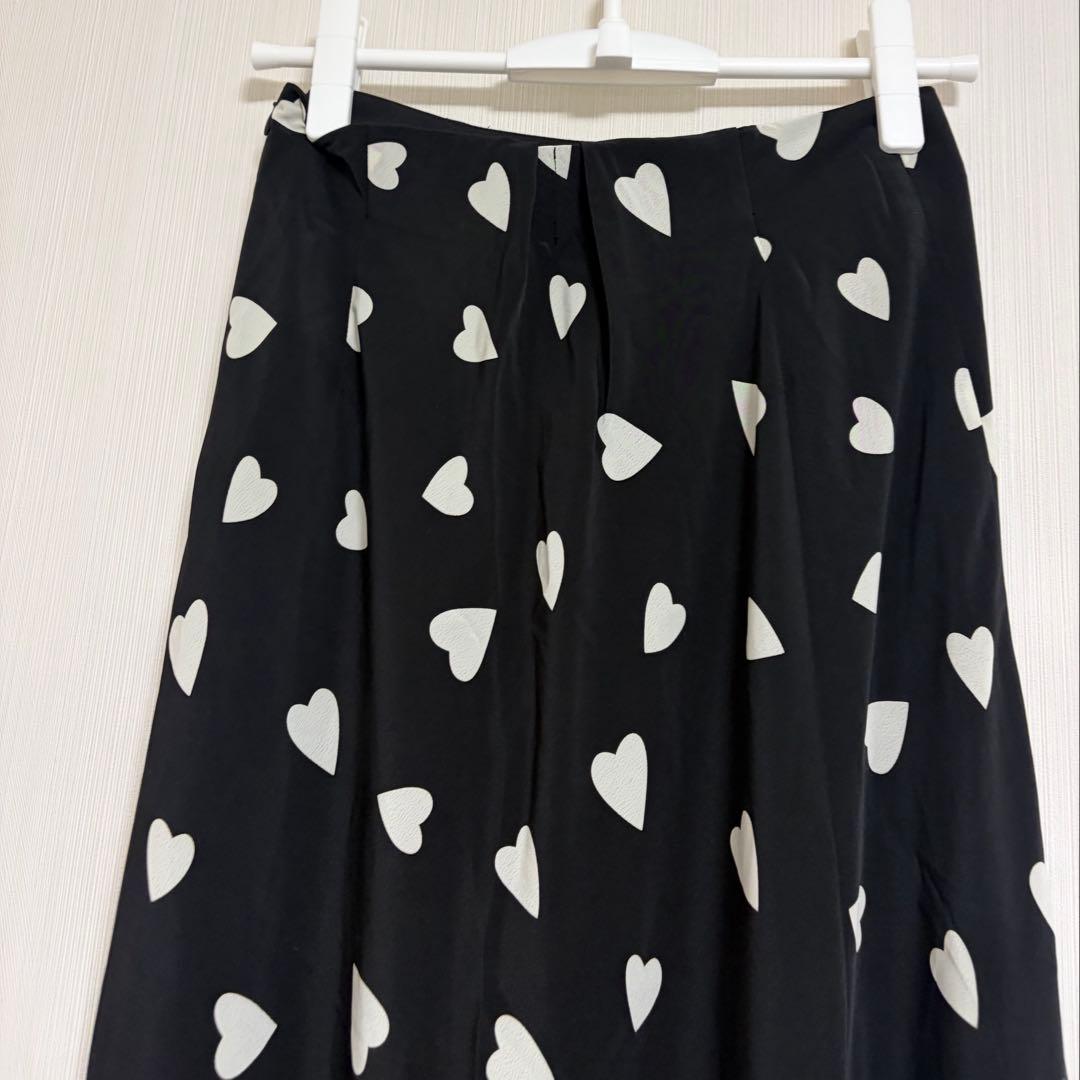 美品 CADUNE ハートスカート M フレア