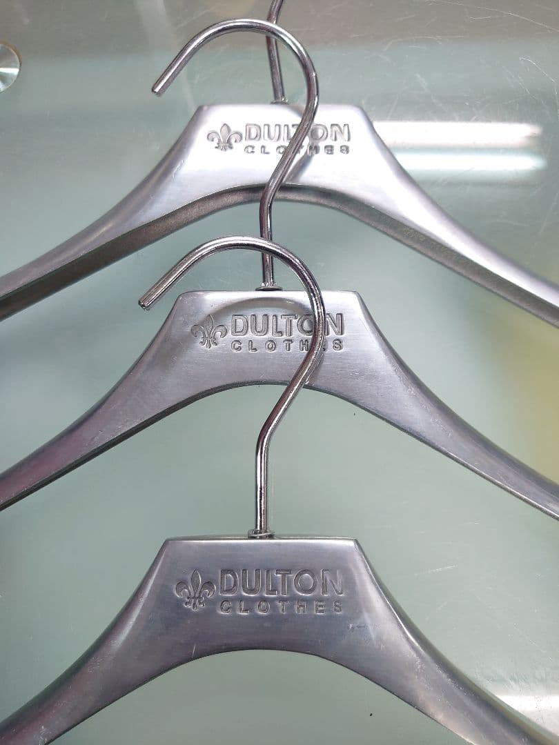 ダルトン DULTON ハンガー アルミ製 洋服掛け アルミニウム7本セット