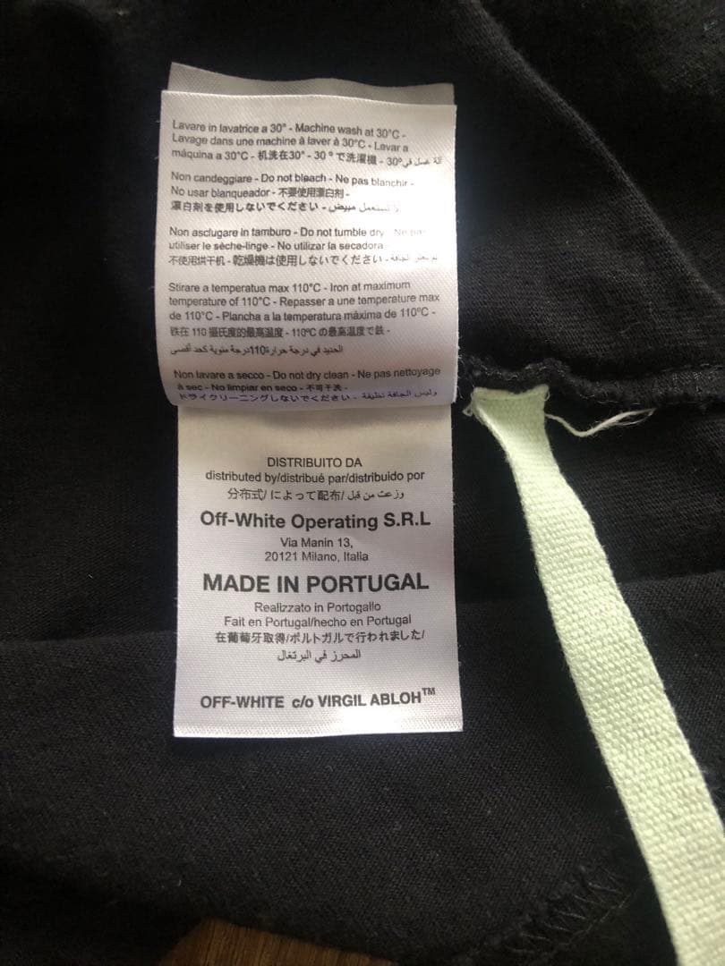 Off-White oasisオアシスコラボTシャツ