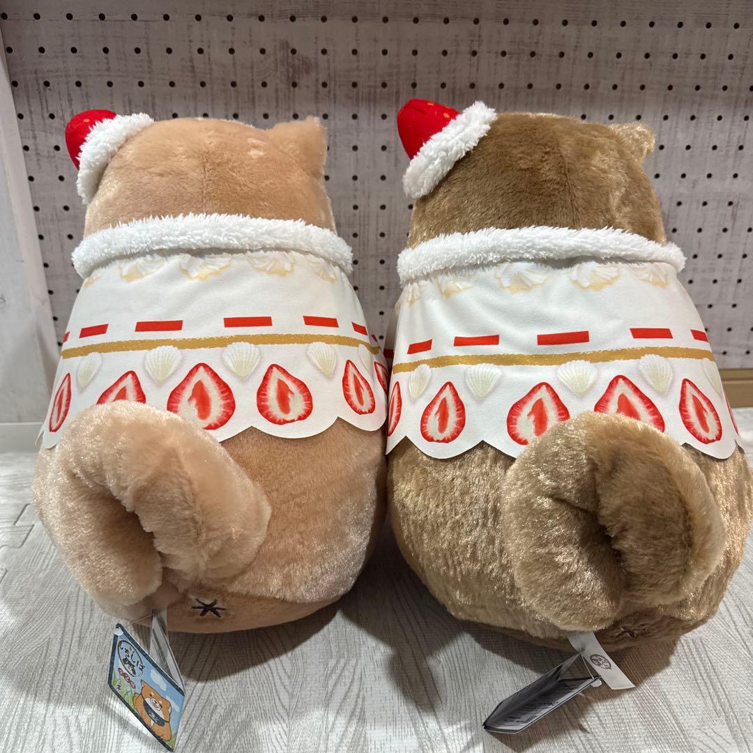 忠犬もちしば　さくら・もなかバースデー　クラシカルBIGぬいぐるみ　コンプセット