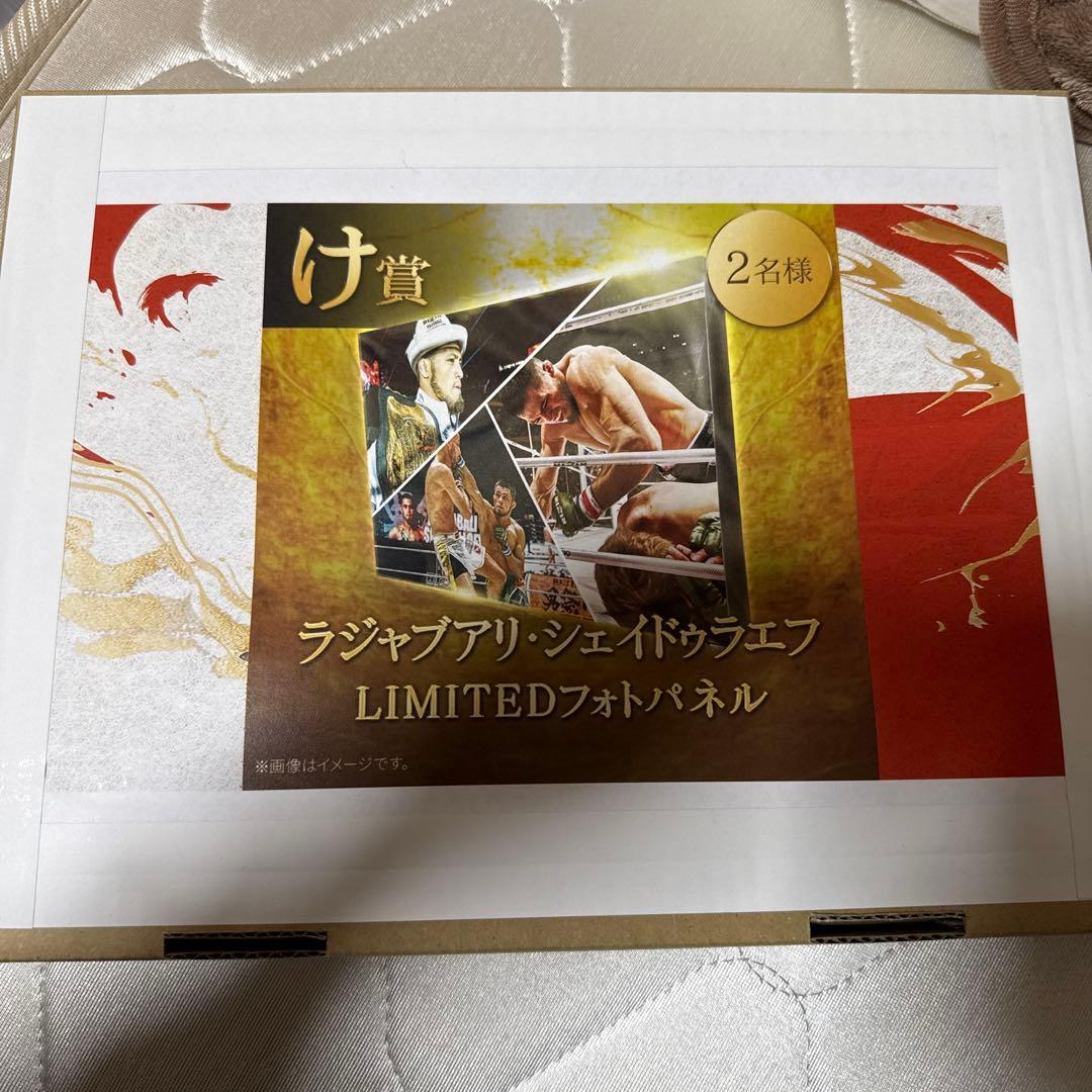 ラジャブアリ シェイドゥラエフ LIMITEDフォトパネル RIZIN