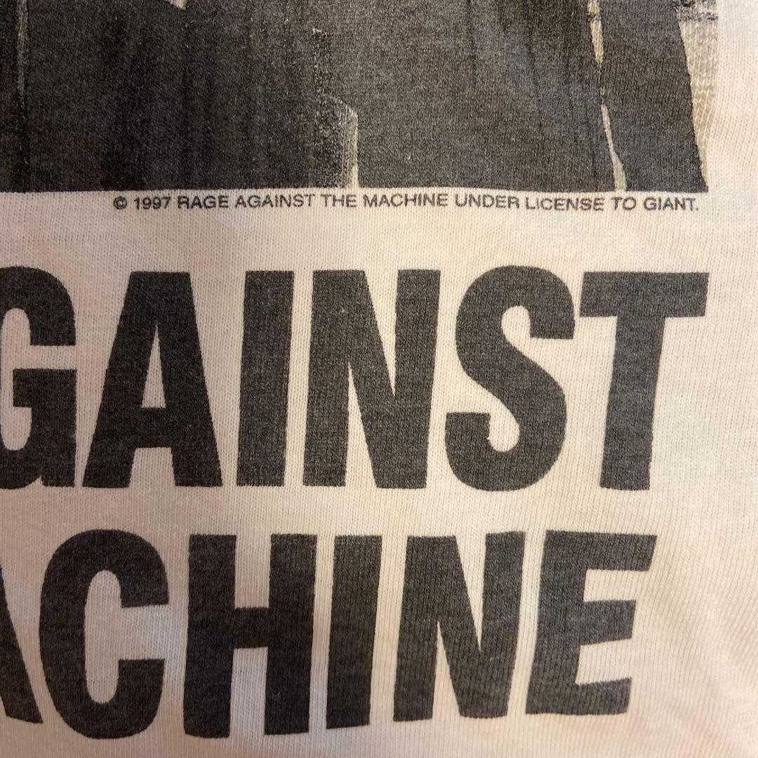 ヴィンテージ rage against the machine tシャツ